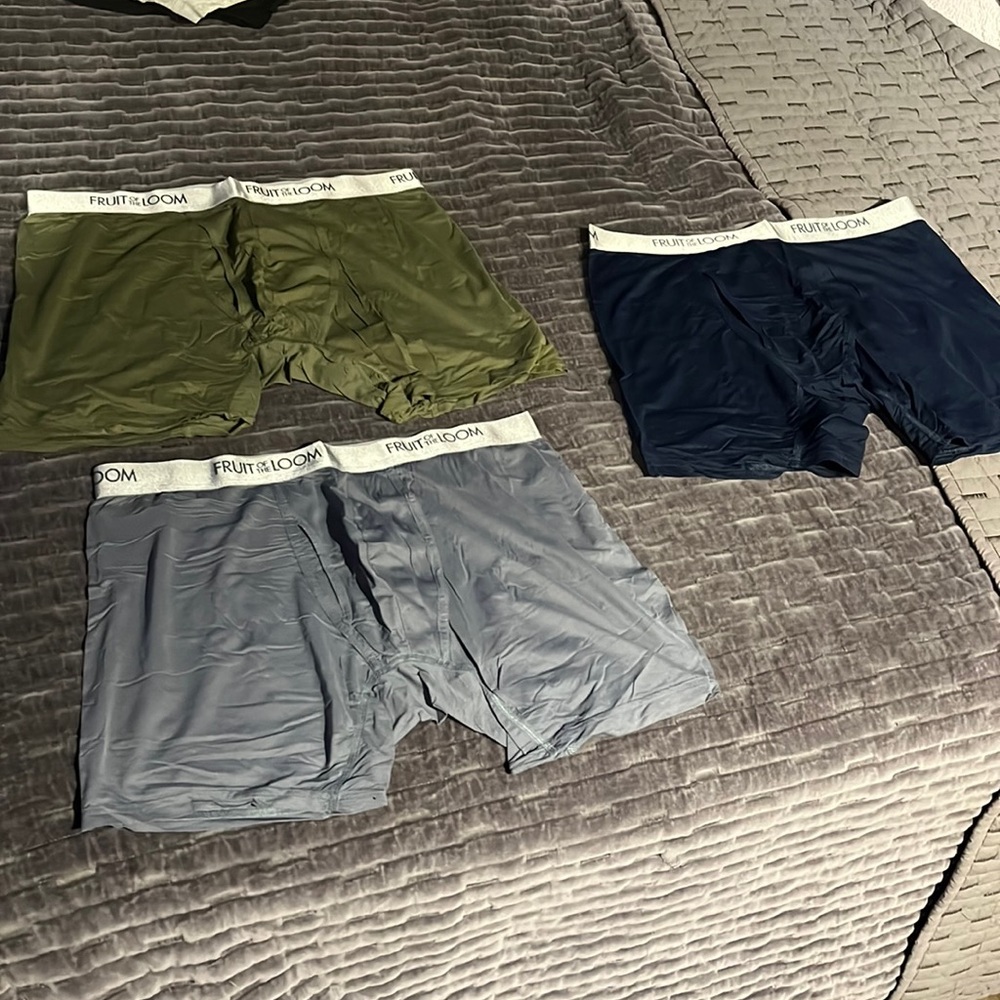 Fruit of the Loom - Men’s Boxer Briefs/Performance Style